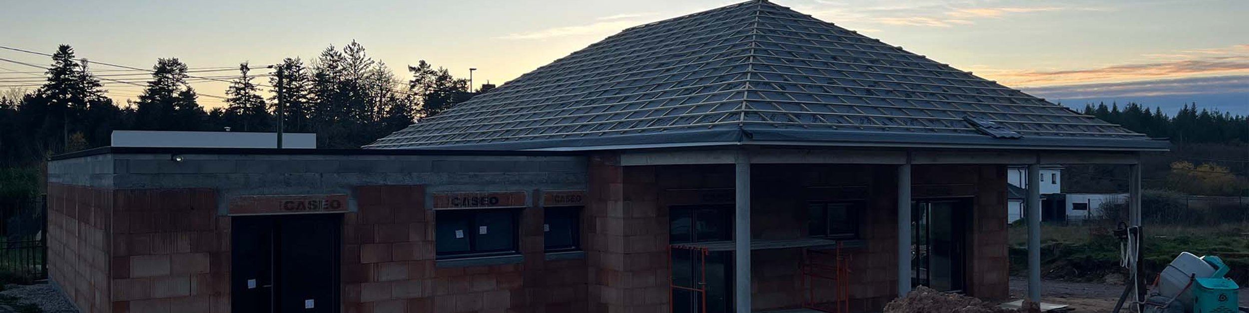 maison en construction