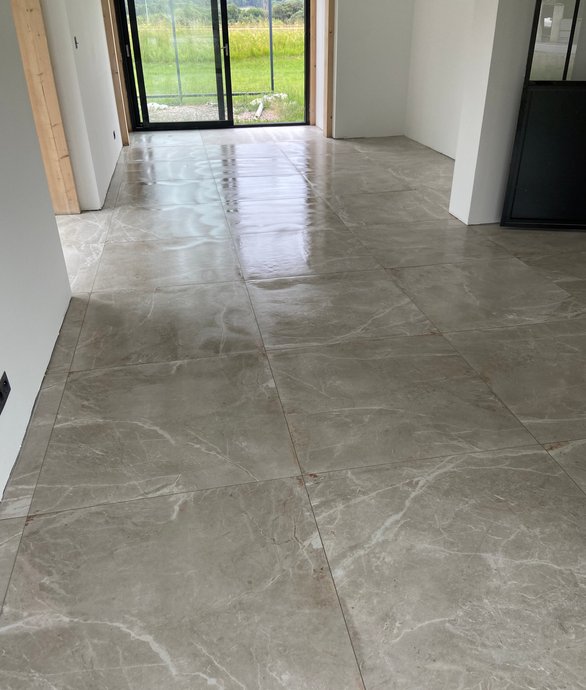 pose carrelage sol mural