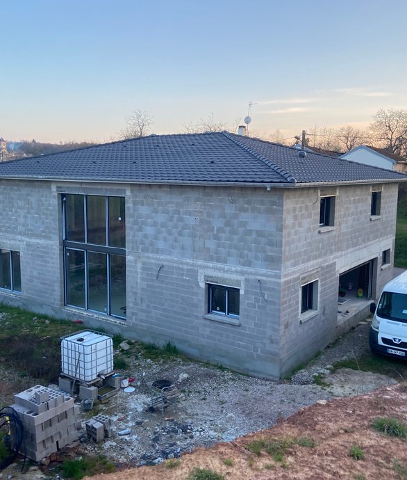 fondations en béton armé